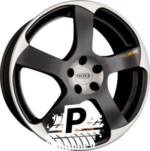DOTZ FREERIDE peak graphit matt polished 7.00 x 16 ET 35.00 5x100