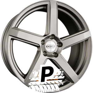DOTZ CP5 graphite - graphite matt 8.50 x 18 ET 45.00 5x108