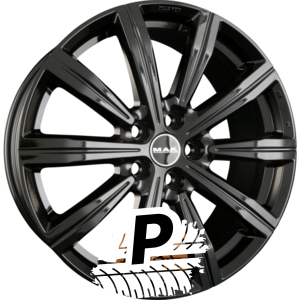 MAK BIRMINGHAM gloss black 8.50 x 20 ET 40.00 5x108 MAK BIRMINGHAM gloss black 8.50 x 20 ET 40.00 5x108