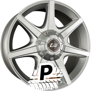 BORBET CWE crystal silver 8.00 x 17 ET 30.00 5x114.3