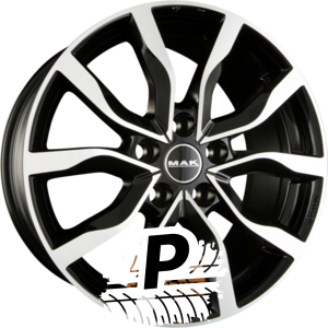 MAK HIGHLANDS Black Mirror 7.00 x 17 ET 40.00 5x114.3