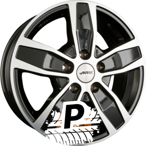 AUTEC QUANTRO schwarz poliert 7.00 x 17 ET 55.00 5x160