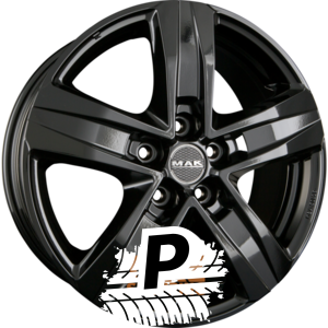 MAK STONE 5 gloss black 6.50 x 16 ET 60.00 5x160