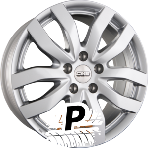 CMS C22 SR Racing Silber 7.50 x 17 ET 35.00 5x112