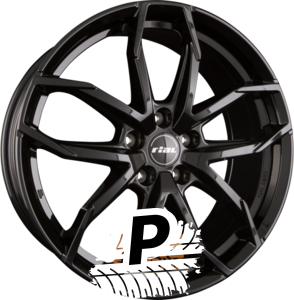 RIAL LUCCA diamant schwarz 6.50 x 16 ET 50.00 5x108