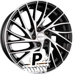 GMP Italia ENIGMA black diamond 9.00 x 18 ET 44.00 5x112