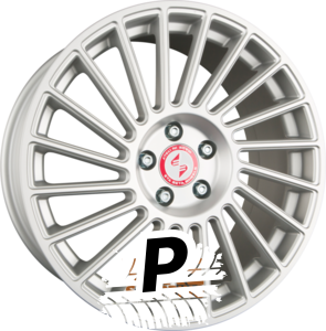 ETA BETA VENTI-R matt silver full polished 8.50 x 19 ET 45.00 5x114.3