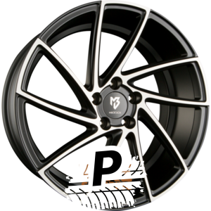 MB-DESIGN KV2 mattschwarz poliert - schwarz seidenmatt poliert 8.50 x 20 ET 45.00 5x112 MB-DESIGN KV2 mattschwarz poliert - schwarz seidenmatt poliert 8.50 x 20 ET 45.00 5x112