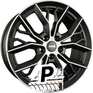 MOMO MASSIMO matt black diamond cut 8.00 x 18 ET 40.00 5x114.3 MOMO MASSIMO matt black diamond cut 8.00 x 18 ET 40.00 5x114.3