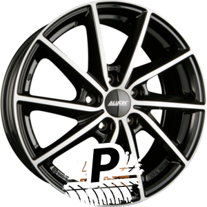 ALUTEC SINGA diamant-schwarz frontpoliert 7.50 x 18 ET 55.00 5x114.3