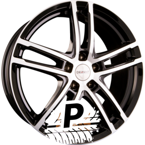 DEZENT TZ dark - black polished 7.50 x 18 ET 38.00 5x114.3