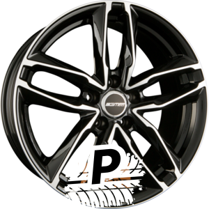 GMP Italia ATOM black diamond 9.00 x 20 ET 25.00 5x112
