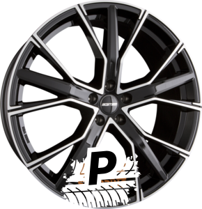 GMP Italia GUNNER black diamond 10.00 x 21 ET 30.00 5x112