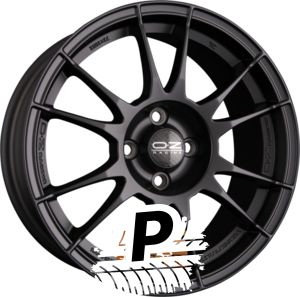 OZ ULTRALEGGERA Matt Black 7.00 x 15 ET 18.00 4x108
