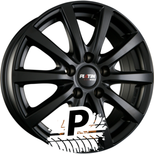 PLATIN P 69 Schwarz Matt 6.50 x 16 ET 40.00 4x100