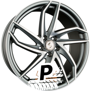 ETA BETA HERON Anthracite Matt Poliert 8.50 x 19 ET 33.00 5x120 ETA BETA HERON Anthracite Matt Poliert 8.50 x 19 ET 33.00 5x120