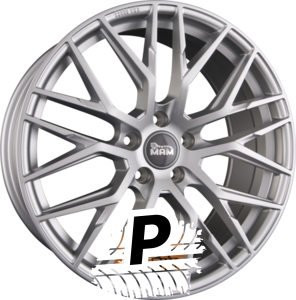 MAM MAM RS4 Matt Silver Painted (MSL) 8.50 x 19 ET 45 5x112 MAM MAM RS4 Matt Silver Painted (MSL) 8.50 x 19 ET 45 5x112