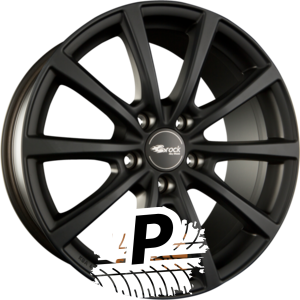 BROCK / RC B32 Schwarz Klar Matt (SKM) 7.50 x 18 ET 41 5x110