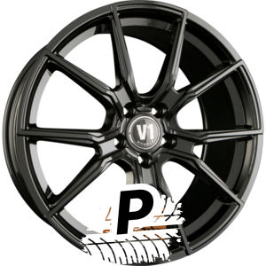 V1 Wheels V1 Schwarz Glänzend Lackiert SW+ 8.00 x 18 ET 35 5x112