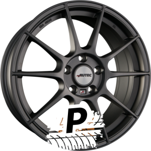 AUTEC WIZARD (W) Gunmetal Matt 8.00 x 18 ET 45 5x120