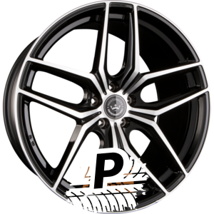 MEISTERWERK WHEELS MW02 Black Polished (BKF) 9.00 x 21 ET 32 5x112