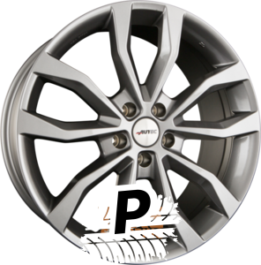 AUTEC UTECA (U) Titansilber 8.00 x 18 ET 45 5x112