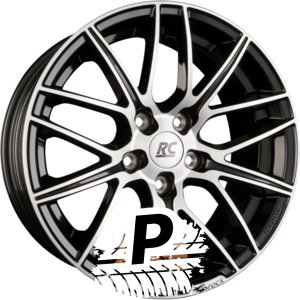 BROCK / RC B34 Schwarz Glanz Voll Poliert (SGVP) 8.00 x 18 ET 34 5x120