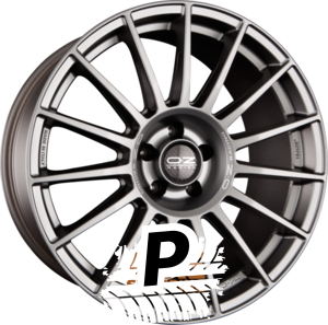 OZ SUPERTURISMO DAKAR Matt Graphite + Silver Lettering 10.00 x 20 ET 26 5x112