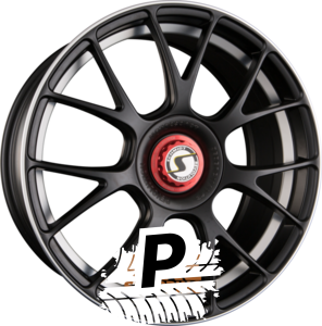 Schmidt REVOLUTION GAMBIT Satin Black mit Centerlock Deckel 8.50 x 19 ET 28 5x112