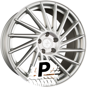 KESKIN KT17 HURRICANE Silver Front Polish (SFP) 8.00 x 18 ET 30 5x112