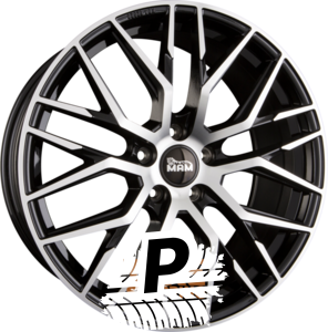 MAM MAM RS4 Black Front Polished (BFP) 8.50 x 19 ET 45 5x112
