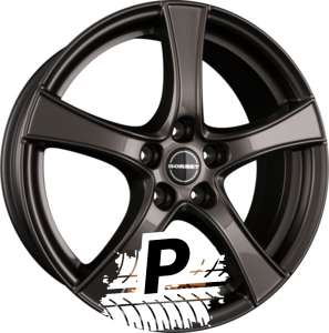 BORBET F2 Mistral Anthracite Glossy 6.00 x 16 ET 45 5x100 BORBET F2 Mistral Anthracite Glossy 6.00 x 16 ET 45 5x100