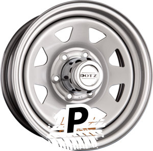 DOTZ DAKAR - Ohne Zubehör Silver 7.00 x 16 ET 8 5x165.1
