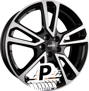 ALUTEC TORMENTA Diamant-Schwarz Frontpoliert 7.50 x 17 ET 36 5x112