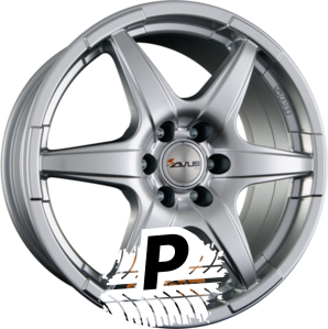 AVUS Racing GRIZZLY Hyper Silver 8.50 x 18 ET 40 5x115