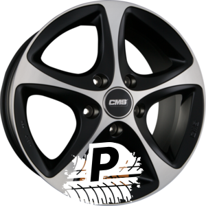 CMS C12 DMB Diamant Schwarz Matt 9.00 x 19 ET 22 5x112