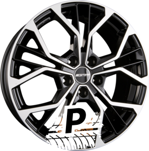 GMP Italia MATISSE Black Diamond 7.00 x 17 ET 38 4x108 GMP Italia MATISSE Black Diamond 7.00 x 17 ET 38 4x108