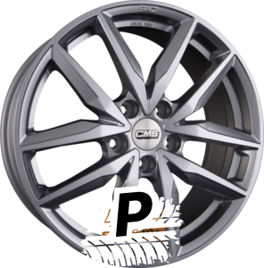 CMS C28 SR - Racing Silber 7.00 x 17 ET 48 5x108