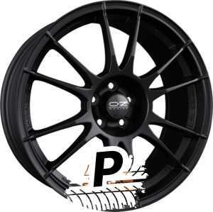 OZ ULTRALEGGERA Matt Black 7.50 x 17 ET 40 5x108