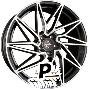 KESKIN KT20 FUTURE Black Front Polish (BFP) 8.00 x 18 ET 40 5x114.3