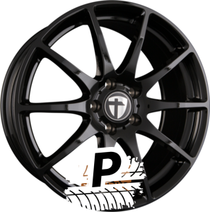 TOMASON TN1 Black Painted 7.00 x 17 ET 20 4x108