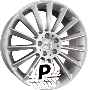 CARMANI CA 17 FRITZ White Silver 8.00 x 18 ET 45 5x112