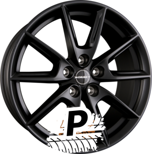 BORBET LX18 Black Matt 8.00 x 18 ET 40 5x114.3