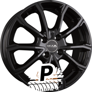 MAK DAVINCI Gloss Black 7.00 x 17 ET 45 5x112