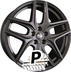 MSW MSW 40 Gloss Gun Metal 7.50 x 19 ET 40 5x114.3