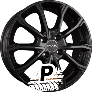 MAK DAVINCI Gloss Black 7.00 x 17 ET 40 5x112