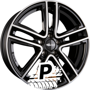 BROCK / RC RC27 Schwarz Glanz Voll-Poliert (SGVP) 8.00 x 19 ET 42 5x114.3