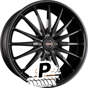 TEAM DYNAMICS JET Gloss Black (4L) 7.00 x 17 ET 25 4x98