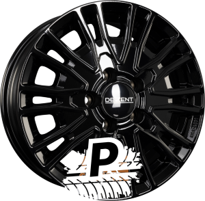 DEZENT KE BLACK - Schwarz 6.50 x 16 ET 65.00 5x118