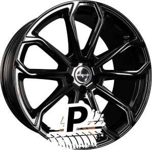 GMP ITALIA FURIOSA Glossy Black 9.50 x 21 ET 26.00 5x112 GMP ITALIA FURIOSA Glossy Black 9.50 x 21 ET 26.00 5x112